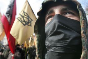 Марш в честь 66-й годовщины УПА