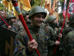 Марш в честь 66-й годовщины УПА