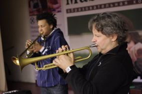 Aleksandr Sipyagin and Denis Adu