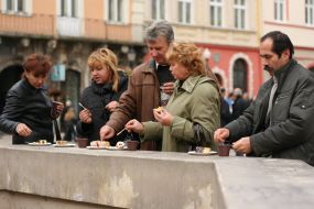 The festival of coffee in Lvov