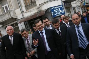 Viktor Yanukovich and Sergey Kivalov