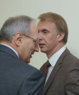 Владимир Новицкий и Владимир Огрызко