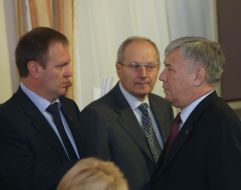 Владимир Шандра, Владимир Новицкий и Юрий Ехануров