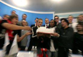 Press-conference in UNIAN participants