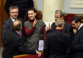 Іван Плющ, Михайло Полянчич, Ігор Кріль і Олеся Оробець