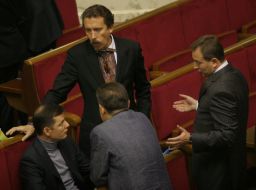 Николай Томенко, Андрей Шкиль и Олег Ляшко