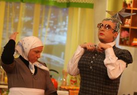 Verka Serdyuchka and mother