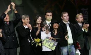 Hana Makhmalbaf and Bakura Bakuradze