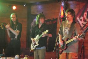 Sergey Chigrakov, Yevgeniy Barinov and Mikhail Vladimirov