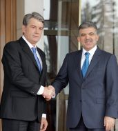 Виктор Ющенко и Абдуллах Гюль