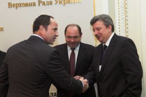 Vitaliy Gayduk and Sergey Tigipko