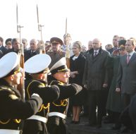 Yuliya Timoshenko, Viktor Poltavets, Nikolay Tomenko and Aleksander Turchinov