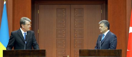 Виктор Ющенко и Абдуллах Гюль