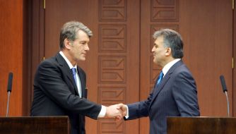 Виктор Ющенко и Абдуллах Гюль