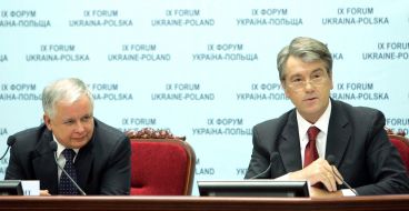 Віктор Ющенко та Лєх Качинський