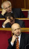 Александр Турчинов, Богдан Данилишин и  Иван Вакарчук