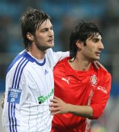 Artem Milevskiy and Georgy Tsymakuridze
