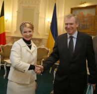 Yuliya Timoshenko and Yves Leterme