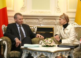 Yuliya Timoshenko and Yves Leterme