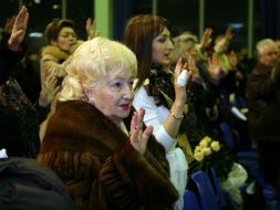 Прихожане церкви ”Посольство Божье”