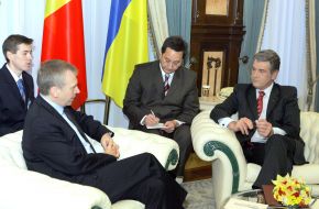 Viktor Yushchenko and Yves Leterme