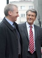 Viktor Yushchenko and Yves Leterme