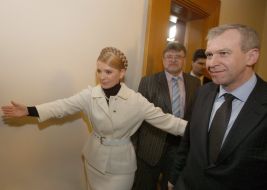 Yuliya Timoshenko and Yves Leterme