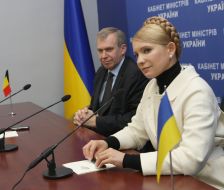 Yuliya Timoshenko and Yves Leterme