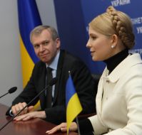 Yuliya Timoshenko and Yves Leterme