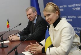 Yuliya Timoshenko and Yves Leterme