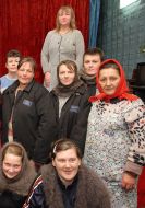 Prisoners of womanish correctional colony of Chernigov