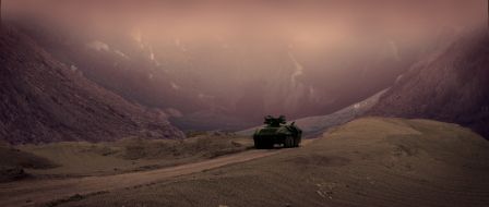 Shooting of fantasy film ”Inhabited island”