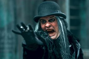 Shooting of fantasy film ”Inhabited island”