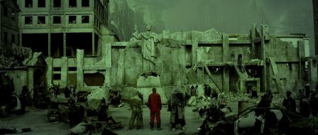 Shooting of fantasy film ”Inhabited island”