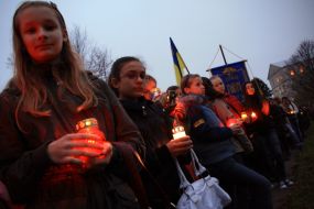 Action ”Inextinguishable candle” in Ternopol