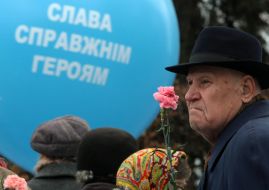 Veteran of liberation Kiev