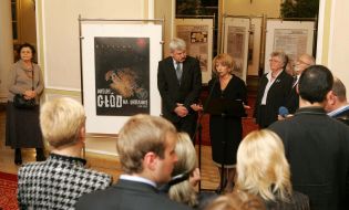 Opening of exhibition ”Golodomor 1932-33 in Ukraine” in Warsaw
