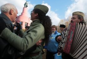 Celebrations of 65th anniversary of liberation of Kiev from fascist invaders