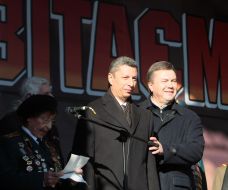 Viktor Yanukovich and Yuriy Boyko
