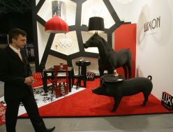 Exhibition of the articles of luxury