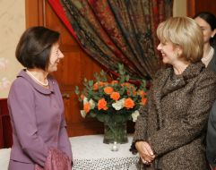 Mariya Kachinskaya and Katerina Yushchenko