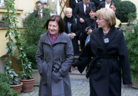 Mariya Kachinskaya and Katerina Yushchenko