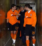 Mircea Lucescu, Darijo Srna and Razvan Rats