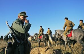 Participants of reconstruction of fights