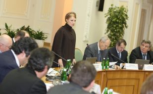 Yuliya Timoshenko on meeting