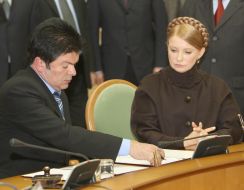 Yuliya Timoshenko and Vladimir Sheremet