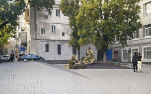 Макет проекту пам’ятника Ісааку Бабелю