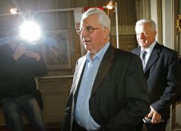 Leonid Kravchuk and Aleksandr Moroz