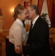 Yuliya Timoshenko and Artur Tair-oglu Rasi-Zade