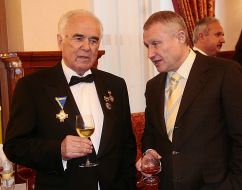 Vitaliy Masol and Grigoriy Surkis